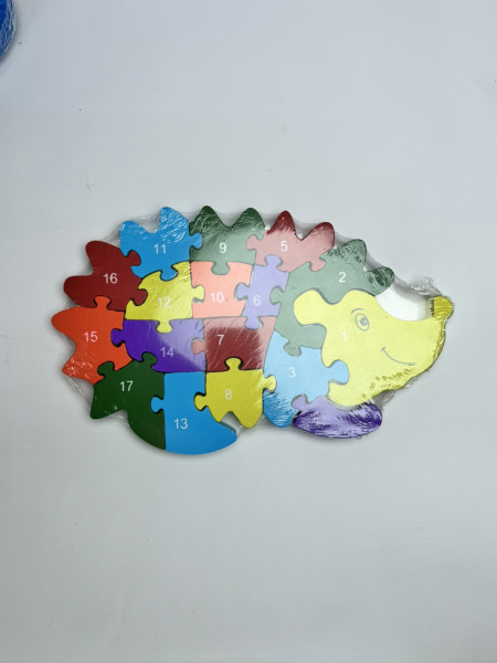 Пазл деревяний 